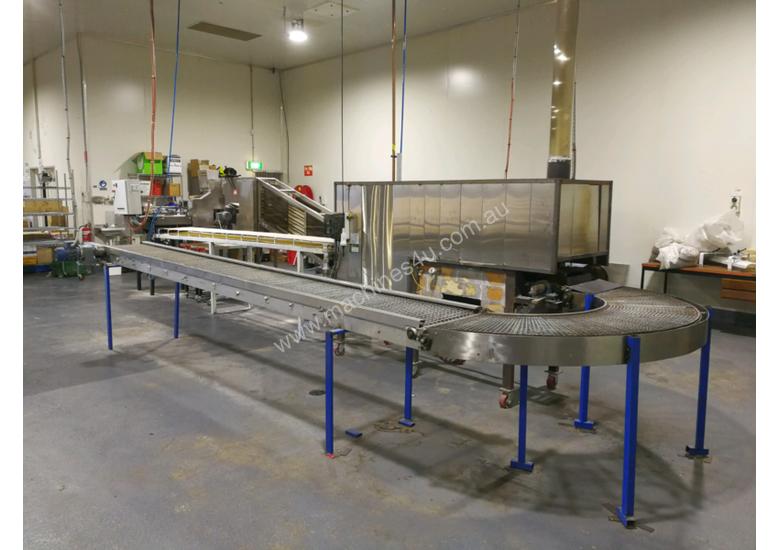 caption Lebanese / Flat Bread production line