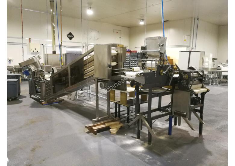 caption Lebanese / Flat Bread production line