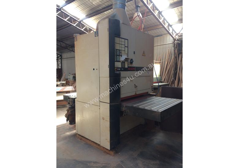 caption used wide belt sander for sale