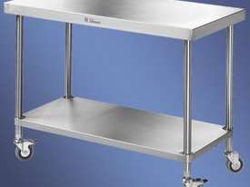 Simply Stainless - Mobile Work Bench 600mm Deep - picture0' - Click to enlarge