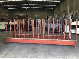 16 slot steel glass block storage rack - picture0' - Click to enlarge