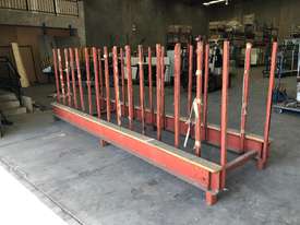 16 slot steel glass block storage rack - picture1' - Click to enlarge