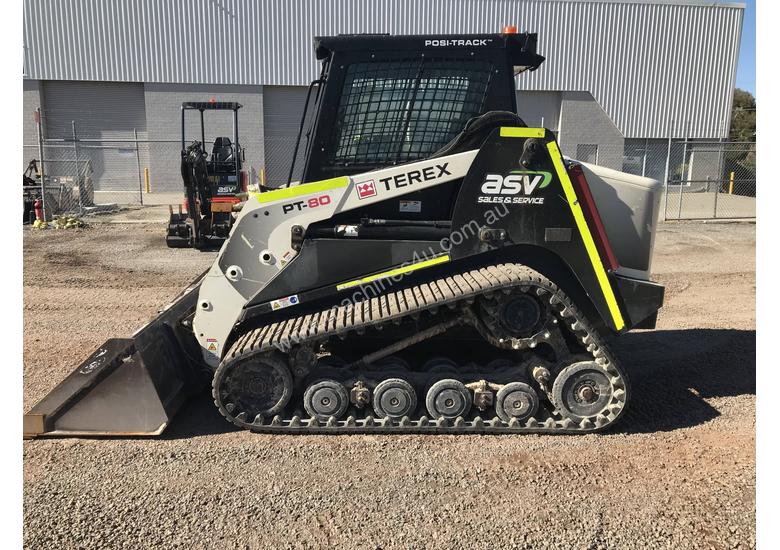 caption Terex PT-80 / PT80 Skid Steer Loader