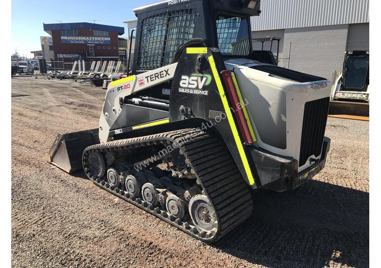 caption Terex PT-80 / PT80 Skid Steer Loader
