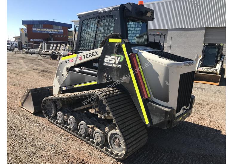 caption Terex PT-80 / PT80 Skid Steer Loader