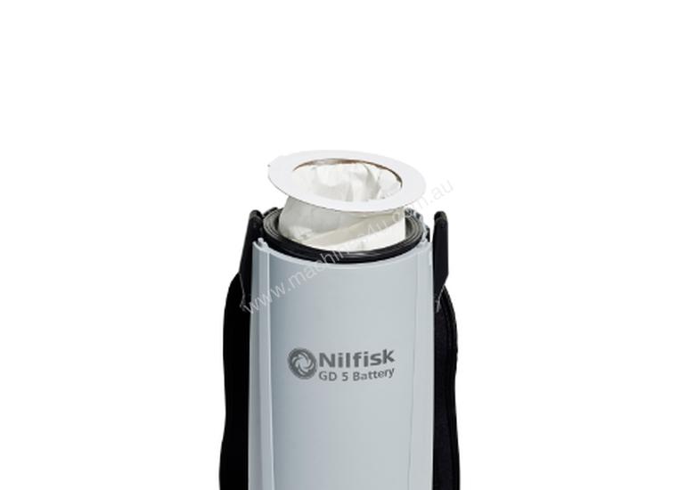 Click to view full size photos Nilfisk GD5 Backpack Vacuum with HEPA filter