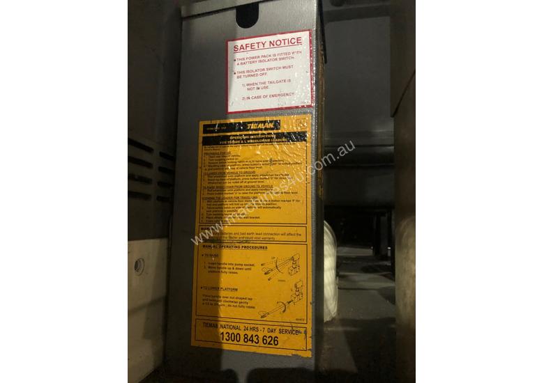 Buy Used 2009 tieman TIEMAN WHEEL CHAIR LIFTER TAILGATE Tailgate LIfts in , Listed on Machines4u