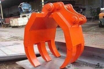 Several Hydraulic & Manual 2-50 Ton Grabs Grapples