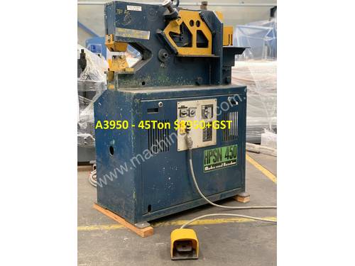 Just In - MUBEA 45Ton Hydraulic Punch & Shear