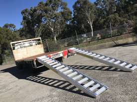 3.5M 3T 2 X HEAVY DUTY CRAWLER-TYPE MACHINERY LOADING RAMPS-JETA304035 $1,049.00 - picture0' - Click to enlarge