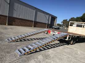 3.5M 3T 2 X HEAVY DUTY CRAWLER-TYPE MACHINERY LOADING RAMPS-JETA304035 $1,049.00 - picture1' - Click to enlarge