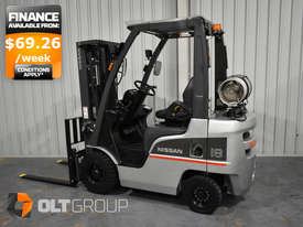 Nissan 1.8 Tonne Forklift Container Mast 4.3m Lift Height Sideshift 2013 Model - picture0' - Click to enlarge
