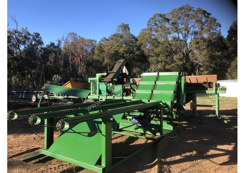 Used 2017 Woodlandia & Cambio 1 pass small log milling system Sawmills