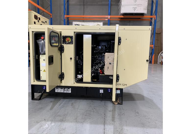 caption KOHLER KM12M 12kVA Diesel Generator Water Cooled | Single Phase | 4 Off Grid Solar