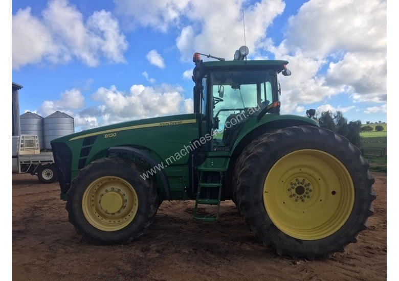 caption John Deere 8130 FWA/4WD Tractor