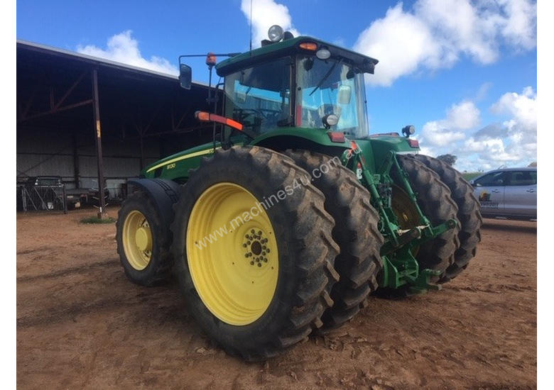 caption John Deere 8130 FWA/4WD Tractor