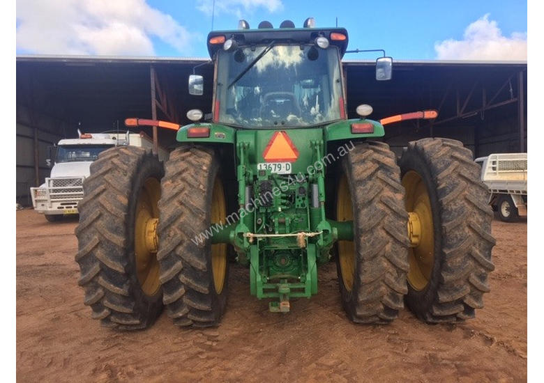 caption John Deere 8130 FWA/4WD Tractor