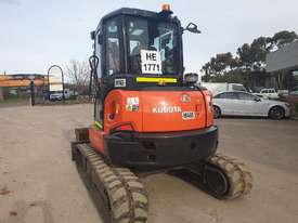 2017 KUBOTA U55-4 EXCAVATOR WITH FULL CABIN, HITH AND BUCKETS, LOW 1100 HRS - picture1' - Click to enlarge