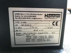Hammer N4400 Bandsaw (3PH) - picture1' - Click to enlarge