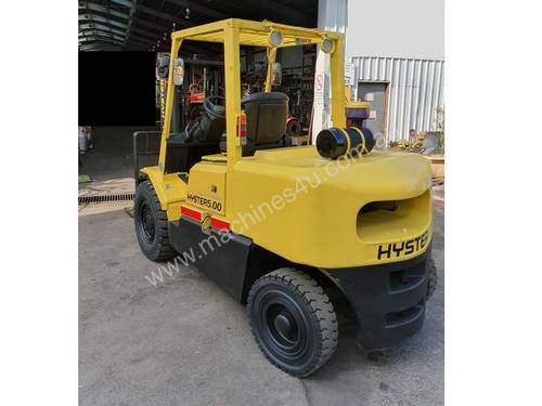 5.0T Hyster (4m Lift) Container Entry, Diesel H5.00DX Forklift