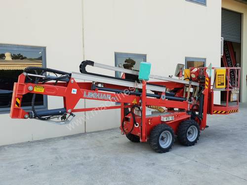 Used 2010 Leguan 125 Knuckle Boom Spider Lift