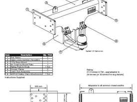Towbar to suit 127mm Bartlett Ball to 30,000kg Truck Trailer Tow bar-INSIDE BT1700B-30T - picture0' - Click to enlarge