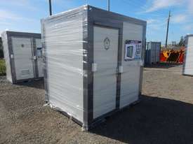 LOT # 0204 Portable Bathroom c/w Shower - picture0' - Click to enlarge