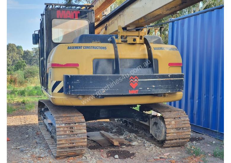caption Mait MC45 CAT base Drilling Rig (Kelly + CFA + Augers + computer)