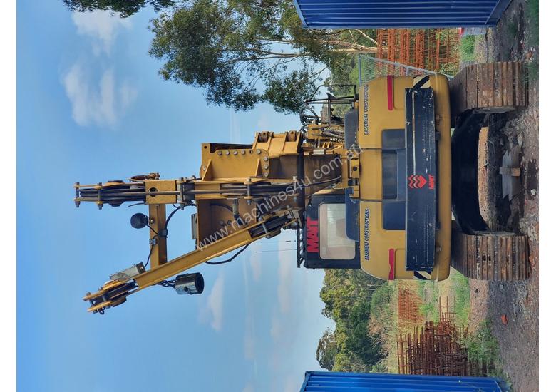 caption Mait MC45 CAT base Drilling Rig (Kelly + CFA + Augers + computer)