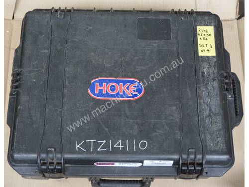HOKE 3HPST Gyrolok Hydraulic setting tool kit in case with Enerpac pump KIT 1