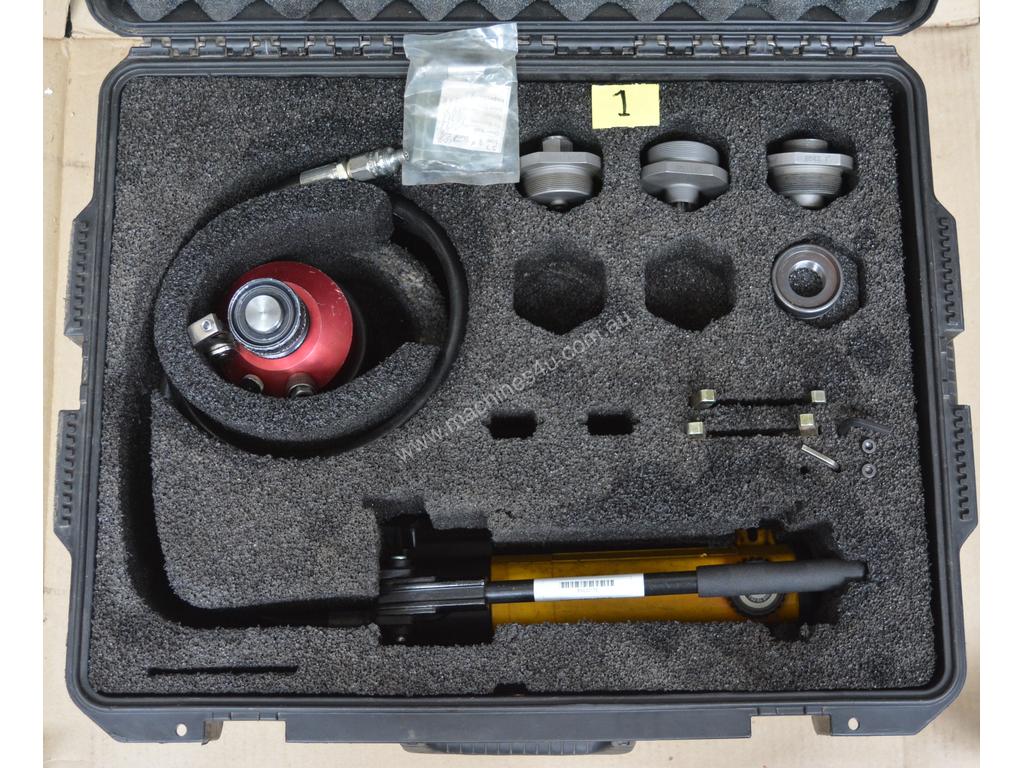 Used HOKE Gyrolok/Enerpac HOKE 3HPST Gyrolok Hydraulic setting tool kit