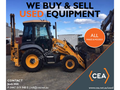 WE BUY USED BACKHOE - ALL MAKES AND MODELS
