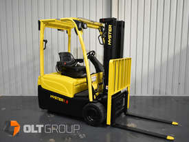 Hyster 3 Wheel Electric Forklift 1.8 Tonne Container Mast Integral Sideshift FREE DELIVERY - picture2' - Click to enlarge