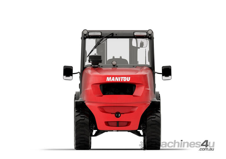 2.5tons Manitou rough terrain forklift with triplex free-lift container mast