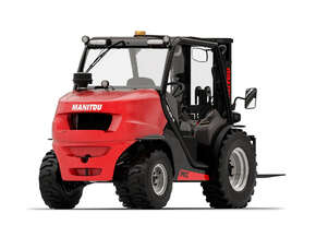 2.5tons Manitou rough terrain forklift with triplex free-lift container mast