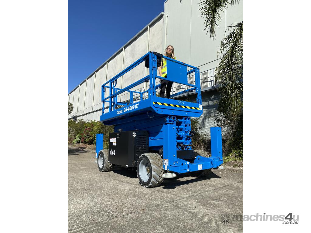 New 2023 Genie GS4069RT Rough Terrain Scissor Lift in SUMNER, QLD