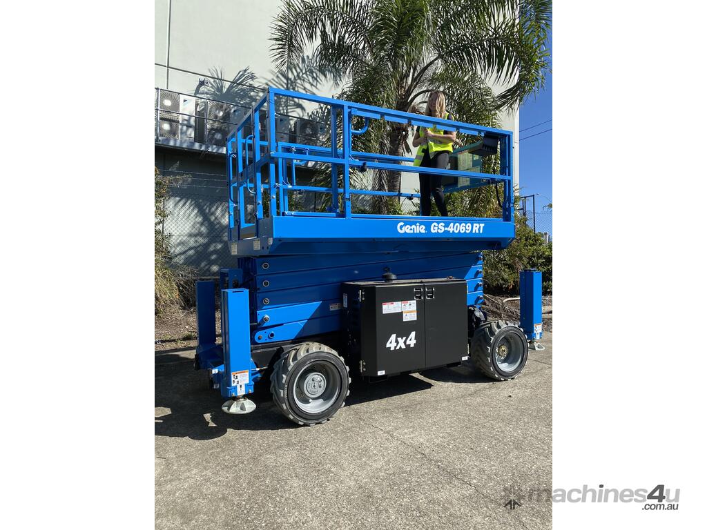 New 2023 Genie GS4069RT Rough Terrain Scissor Lift in SUMNER, QLD