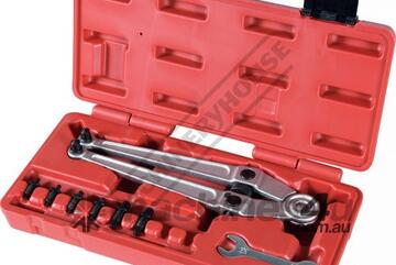 PSW-100 Adjustable Pin Spanner Wrench Set Drive Pin Centres 20mm ~ 100mm 4 x Pin Sets: 2.5mm & 4mm