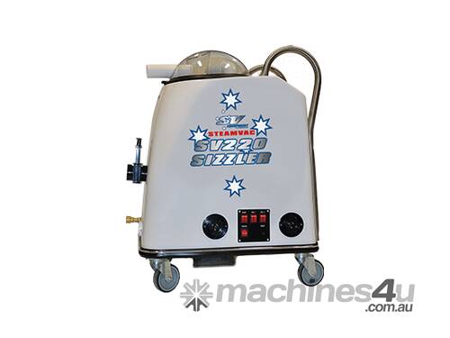 The OEM since 1977 presents the Steamvac SV 220 Sizzler