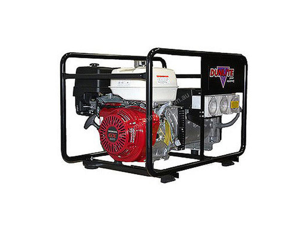 Hire dunlite 8KVA Petrol Generator Sunshine Coast Generator in NAMBOUR, QLD