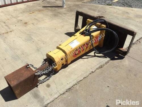 2007 Rammer BR623 City Skid Steer Hydraulic Hammer Attachment