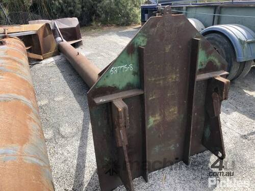 Grain/Prill Pusher Loader Attachment,