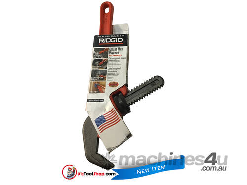 Ridgid Pipe Wrench Offset Hex  E-110 -NEW