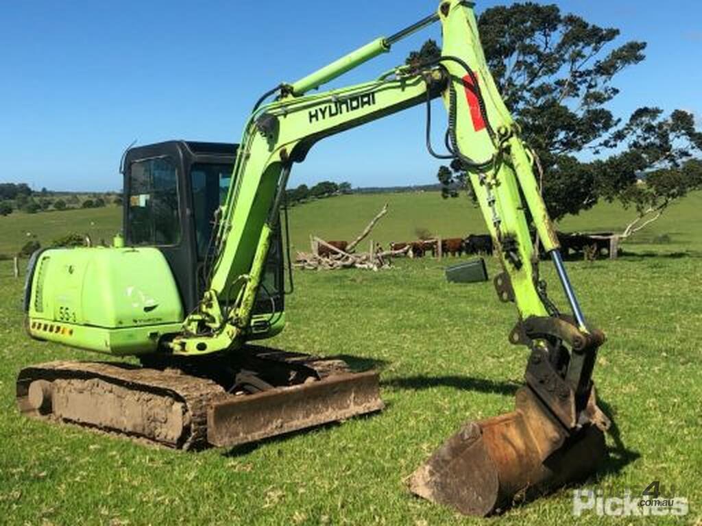 Used Hyundai ROBEX 55-3 0-7 Tonne Excavator In , - Listed On Machines4u