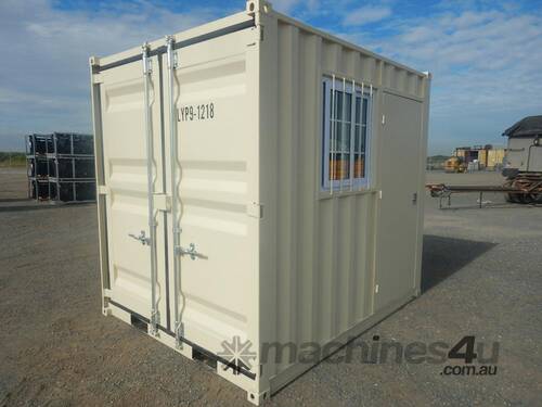 2.7m Container, 1 Door, 1 Window