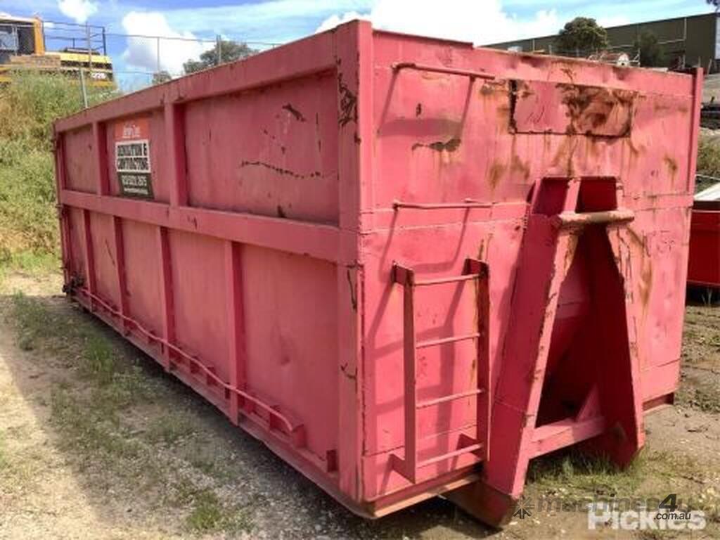 Used 1x Standard Hook Bin 27 Cubic Metres Hook Lift Bins in , Listed