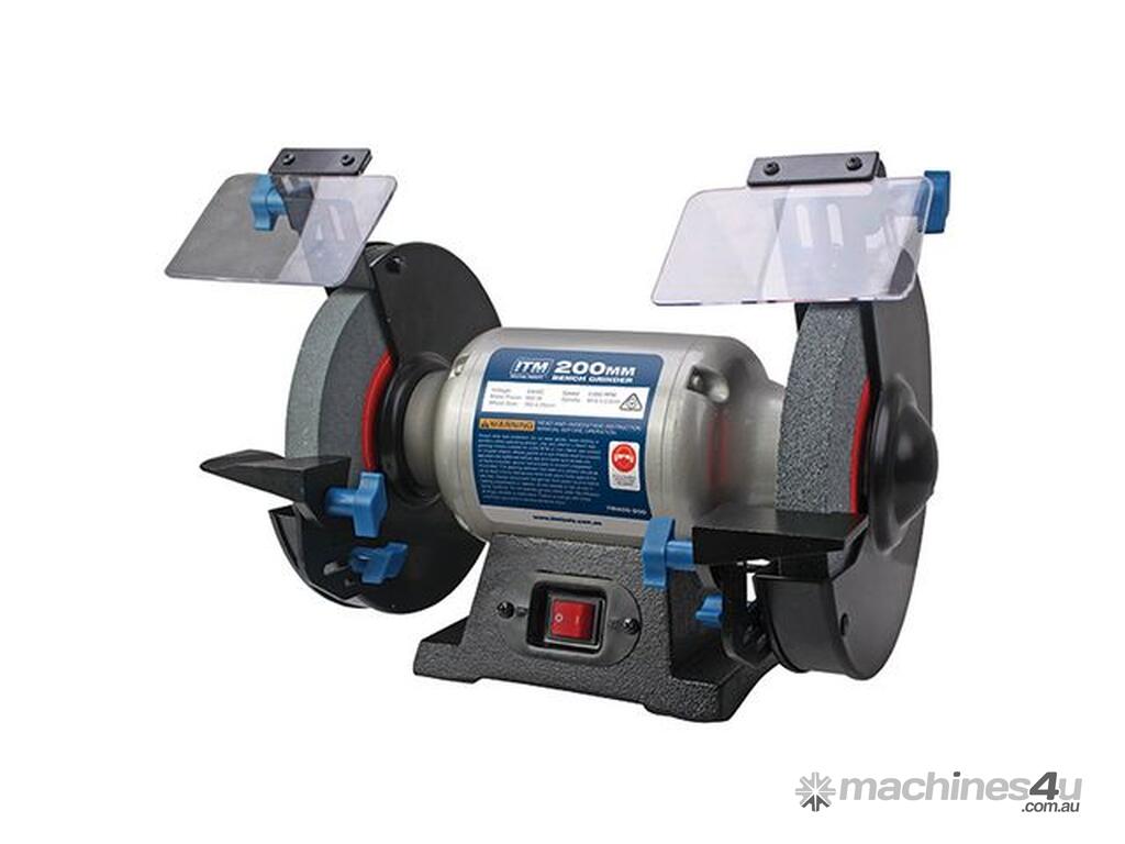 New ITM MULTITOOL BENCH GRINDER 240V 600W 200MM Bench Grinders in