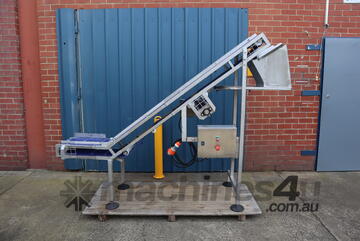 Stainless Steel Elevator Incline Conveyor - Van Leeuwen