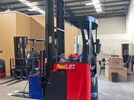 Refurbished Nissan UMS160 Electric Ride Reach Truck - picture0' - Click to enlarge