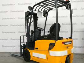 Refurbished battery electric forklift with Drive in Racking 5.5m Triple mast & BRAND NEW BATTERY  - picture0' - Click to enlarge